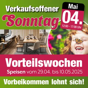 Verkaufsoffener Sonntag am 04. April